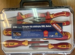 Zestaw narzędzi dla elektryka 1000V VDE 6 elementów 99.7321 4