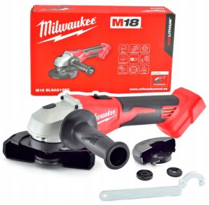 Szlifierka kątowa 125mm z walizką, ładowarką i dwoma akumulatorami M18 BLSAG125X-402X 4933492644 9