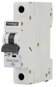 Bemko Wyłącznik nadprądowy 1P B 16A 6kA AC SCHELINGER A02-G8-1P-B16 3