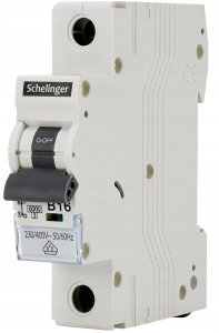 Bemko Wyłącznik nadprądowy 1P C 20A 6kA AC SCHELINGER A02-G8-1P-C20 2