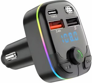 OG46 Transmiter bluetooth samochodowy rgb 5