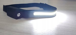 Latarka Partnersite Akumulatorowa latarka czołowa LSR5AW 5W LED SMD z ładowaniem na wejście USB 16136 3