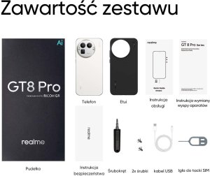 Smartfon Realme GT 8 Pro 5G 12/256GB Biały  (631002004346) 11