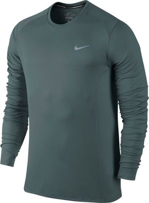 Nike Koszulka męska DF Miler LS khaki r. S ( 683570 392) 1