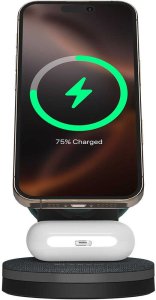 Ładowarka Adam Elements Mag 360 - magnetyczna stacja ładująca 3w1 z certyfikatem Qi2 3