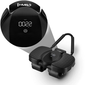 HMS KA40 AUTOMATYCZNE KOŁO DO ĆWICZEŃ MIĘŚNI BRZUCHA Z PODPARCIEM I WYŚWIETLACZEM 7