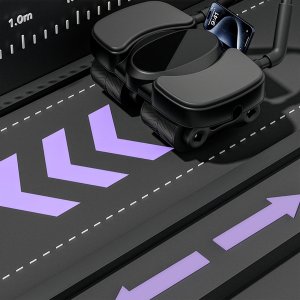 HMS KA40 AUTOMATYCZNE KOŁO DO ĆWICZEŃ MIĘŚNI BRZUCHA Z PODPARCIEM I WYŚWIETLACZEM 10