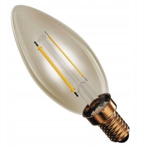 Emos Żarówka LED Vintage świeczka E14 2,5W (20W) 225lm 2200K ciepła biel Z53012 6