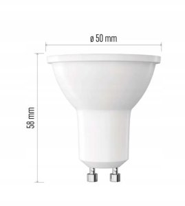 Żarówka LED Classic MR16 GU10 7W 800lm 4000K neutralna biel ZQ8E43 2