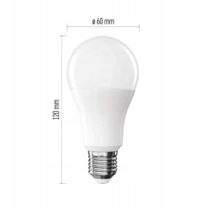 Żarówka LED Classic A60 E27 13W 1521lm 6500K zimna biel ZQ5E64 2