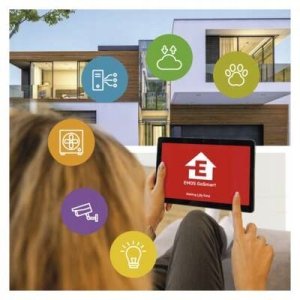 Kamera IP Emos Zewnętrzna kamera obrotowa IP-310 TORCH z Wi-Fi, czujnikiem ruchu i lampą, IP65 czarna H4065 5