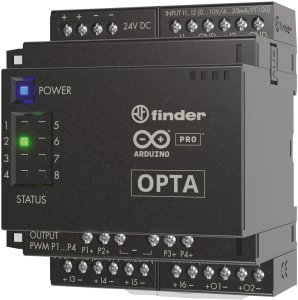Finder Moduł rozszerzeń OPTA - 6 wej. analogowych 0…10 V,4…20 mA,PT100 (2-3-przewodowy), 2 wyj. analogowe 0…10 V,4…20mA. 4PWM 2