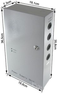 Zasilacz CCTV back up 12V-9P/8A 2