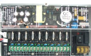 Zasilacz CCTV back up 12V-9P/8A 3