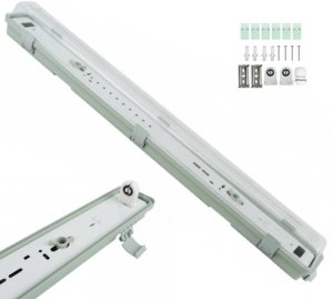 Ecolight Oprawa do tub LED 1x120cm pełna blacha odbłyśnik 4