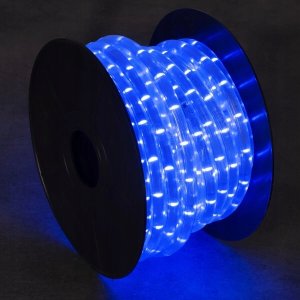 Wentylator Kanlux Wąż świetlny GIVRO LED 30M-BL 2W/M 9,5lm/m niebieska barwa IP65 rolka 30mb odporność na UV zasilanie przelotowe 38588 6