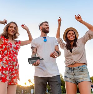 Głośnik Kodak PWS-2259 Czarny-szary Głośnik Bluetooth IPX6 5W TWS 3