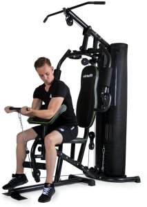 Virtufit Atlas jednostanowiskowy KH100 z prasą do nóg i stosami 67,5 kg 20