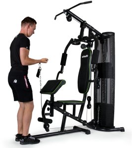 Virtufit Atlas jednostanowiskowy KH100 z prasą do nóg i stosami 67,5 kg 23