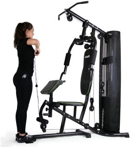 Virtufit Atlas jednostanowiskowy KH100 z prasą do nóg i stosami 67,5 kg 5