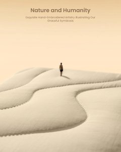 Torba Tomtoc Terra-A27 13" laptop sleeve, beige 2