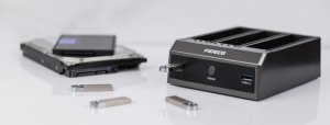 Stacja dokująca Fideco Stacja Dokująca Klonująca Dysków HDD SSD 2x USB 7
