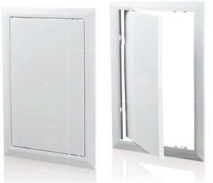 Vents Drzwiczki rewizyjne plastikowe wewnętrzne 223x223 mm, biały DR25X25 2