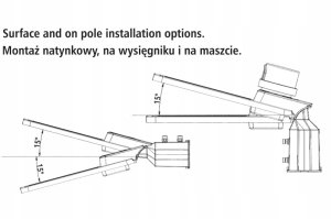 Heda Oprawa LED ULICZNA FX 50W 7500lm 4000K IP65 HSL050FN 4