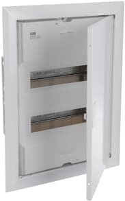 ABB Rozdzielnica modułowa podtynkowa UK600 2x12 M24 IP30 63A II klasa 497x384x97mm drzwi pełne UK624E3 2CPX077841R9999 3