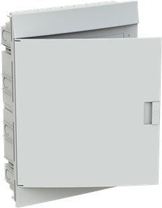 Rozdzielnica modułowa podtynkowa Mistral41F 3x18 54M IP41 125A II klasa drzwi pełne N+PE śrubowe 41A18X31A 1SLM004102A1109 2