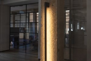 Kinkiet Kanlux Oprawa elewacyjna liniowa LED YALTE S 06 8W NW-B 370lm 4000K neutralna barwa IP54 regulowany kąt 330 st. czarny 38890 5