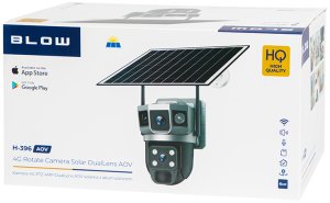 Blow 78-666# Kamera 4g ptz 4mp h-396-aov duallens słoneczna z akumulatorem 24