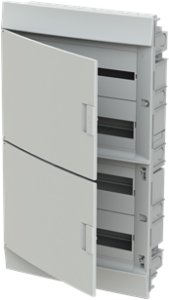 Rozdzielnica modułowa podtynkowa Mistral41F 4x18 72M IP41 125A II klasa drzwi pełne N+PE śrubowe 41A18X41A 1SLM004102A1110 2