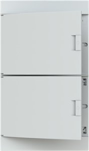 Rozdzielnica modułowa podtynkowa Mistral41F 4x18 72M IP41 125A II klasa drzwi pełne N+PE śrubowe 41A18X41A 1SLM004102A1110 3