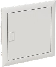 Rozdzielnica modułowa podtynkowa UK600 1x12 12M IP30 63A II klasa drzwi stalowe N+PE śrub.UK612E2 2CPX077840R9999 3