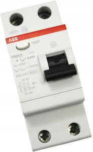ABB Wyłącznik różnicowy 2P 63A 30mA AC bezzwłoczny FH202 AC-63/0.03 2CSF202002R1630 4