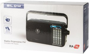 77-553# Radio przenośne analogowe am/fm blow ra15 9