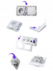 SZAFIR Ładowarka USB A+C kaszmirowy beż GPUSB-2Z/m/83 2