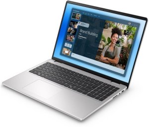 Laptop Dell Laptop 16 DC16251 W11P C7-150U|16GB|512GB|Intel Graphics|FgrPr|WLAN + BT|16.0 2.5K|BcklKb|4C|65W|3YPS Platinum Silver 3