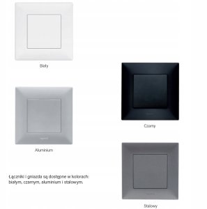 Legrand Niloe Step Gniazdo 2p+z IP44, zaciski automatyczne, z przesłoną - kolor biały 863136B 3