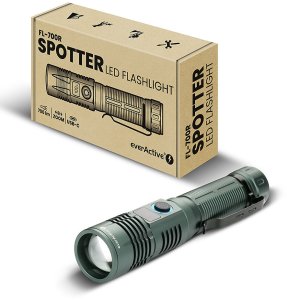 Latarka EverActive Ładowalna latarka ręczna LED FL-700R Spotter 11