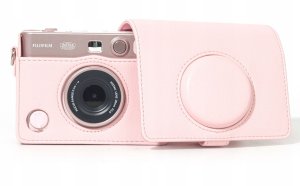 Pokrowiec LoveInstant Etui Pokrowiec Futerał Case Osłona Torba Do Fujifilm Instax Mini Evo / Różowy / Poziomy 10