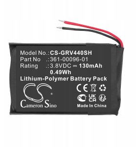 Akumulator Bateria Typ 361-00096-01 Do Garmin Vivoactive 4s 4 S 40mm 130mah / Cs-grv440sh 4