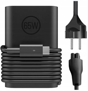 Zasilacz USB-C 65W PD do Laptopów HP Lenovo Asus Apple, Szybkie Ładowanie 20V 3.25A, Długi Kabel 2.8m, Kompaktowy i Wydajny, Alo 10