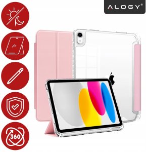 Etui do Apple iPad 11gen. 11" 2025 / 10gen. 10.9" 2022 Ochronne Hybrydowe z Miejscem na Rysik, Składana Okładka, Funkcja Podstaw 2
