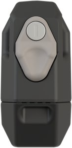 HAKR Aluminiowy uchwyt na 4 pary nart czarny Bagażnik HR-5540 Uniwersalny 3