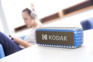 Głośnik Kodak Głośnik mobilny PWS-2238 Radio FM TWS AUX Micro SD BT Niebieski 3