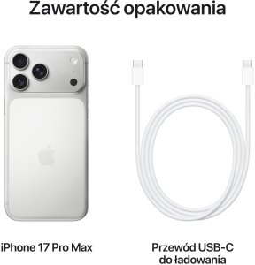 Smartfon Apple iPhone 17 Pro Max 5G 12/512GB Srebrny  (MFYQ4SX/A) 8