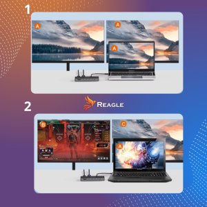 Stacja/replikator Triton REAGLE USB-C (RHUB93C) 8