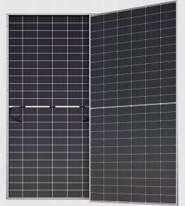 Ładowarka solarna EMITK Moduł fotowoltaiczny 590W M590N72LB-SF-F7 VS36 srebrna rama bifacjal 4099854372551 7